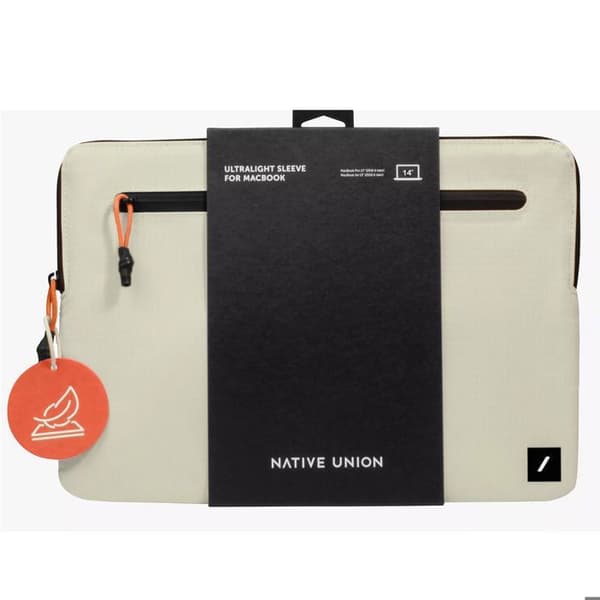 Skyddsfodral för MacBook Pro 14'' Ultralight Sleeve NATIVE UNION beige