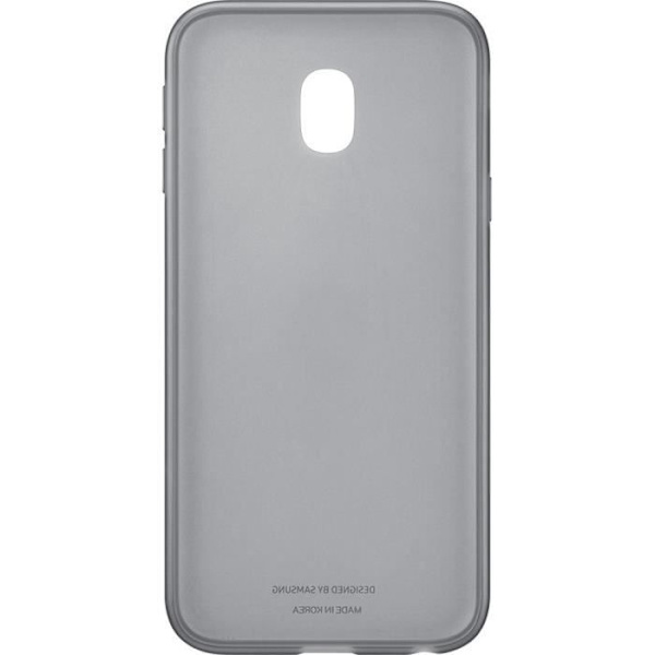 Pehmeä kotelo - Samsung - Galaxy J3 2017 - Musta - Silikoni - Suoja iskuilta ja naarmuilta Svart