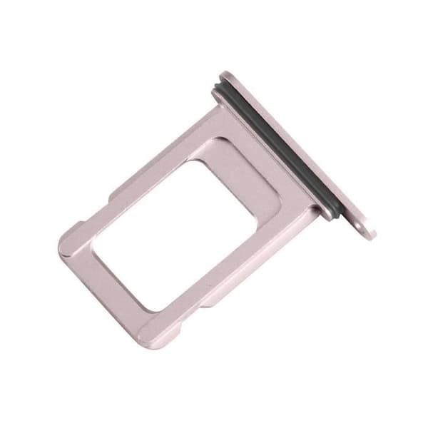SIM-kortbakke til iPhone 15 og 15 Plus - AVIZAR - Powder Pink - Reservedel Rosa