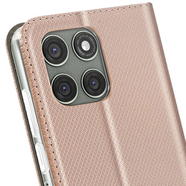 Motorola Edge 60 Pro Raidoitettu Korttipidike Kultaisella Kotelo Gul