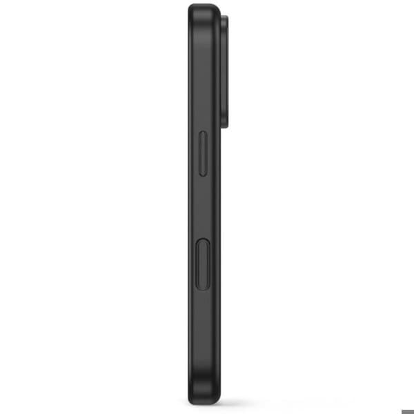 MagSafe-cover til iPhone 18 Pro Max / 17 Pro Max i antimikrobiel silikone, Decoded Sort Svart
