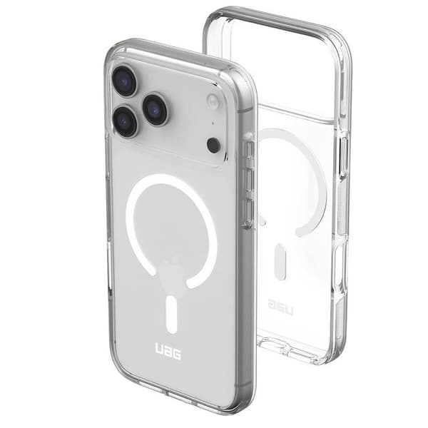 MagSafe cover - UAG - iPhone 17 Pro - Gennemsigtig - Stødabsorberende - Slank og let design Vit