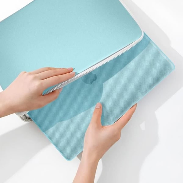 Coque til MacBook Pro 15 Hård Let Tekstureret Prikket Mønster Incase Lyseblå Blå