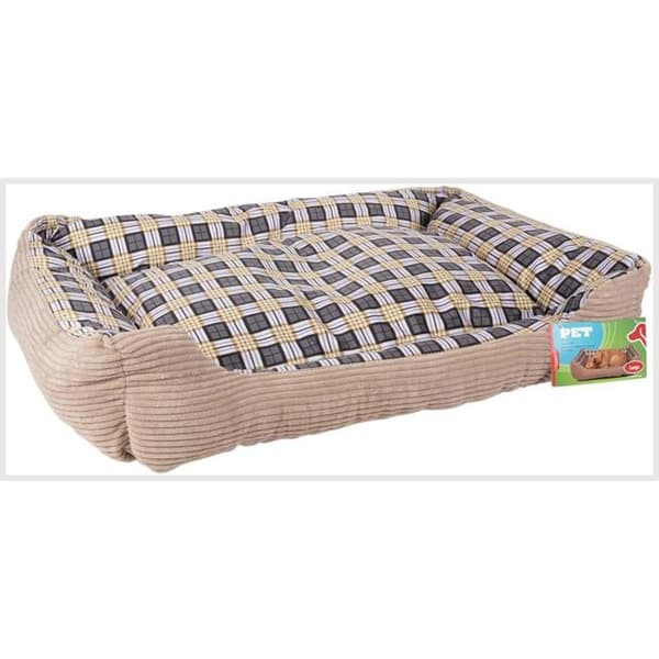 Sofa-seng - L - Beige - 75 x 58 x 19 cm - Til mellemstore hunde - Indendørs Beige
