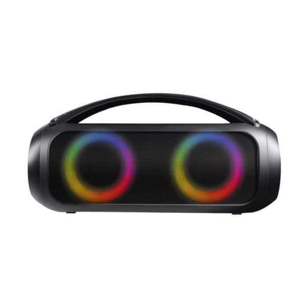 Bluetooth-højttaler - BigBen - Lysende 40W - Vandtæt - Bluetooth 5.3 - 10 LED-modes Svart