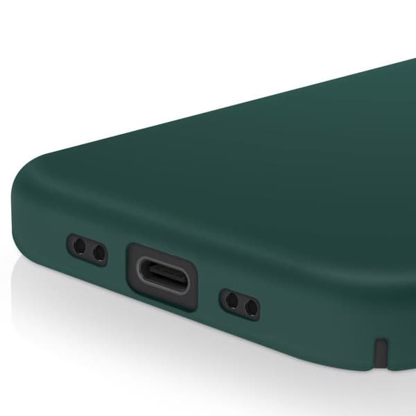 Coque för iPhone Air Soft-Touch i silikon Serie Fast Cover Gran grön Grön