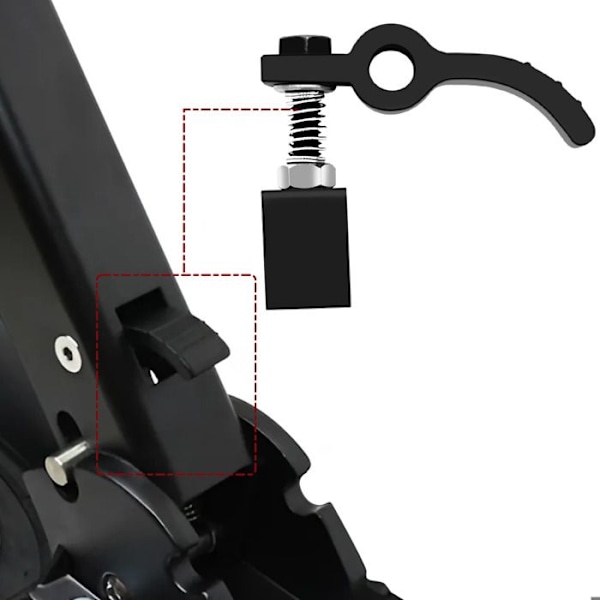 Leverage Mekanisme til Foldning for Speedway Mini 4 og Mini 4 Pro Minimotors Sort Svart