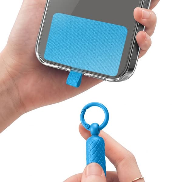 Justerbar Smartphone Halsrem med Zanaé Adapter Blå Blå