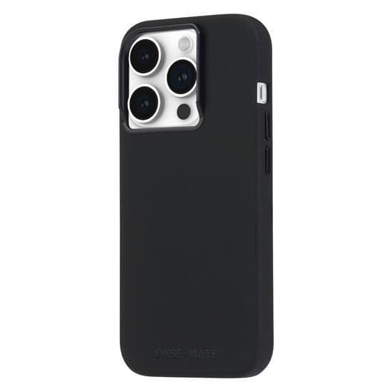 Coque - Case Mate - iPhone 15 Pro - Silikone - Kompatibel med MagSafe - Beskyttelse 12 fod Svart