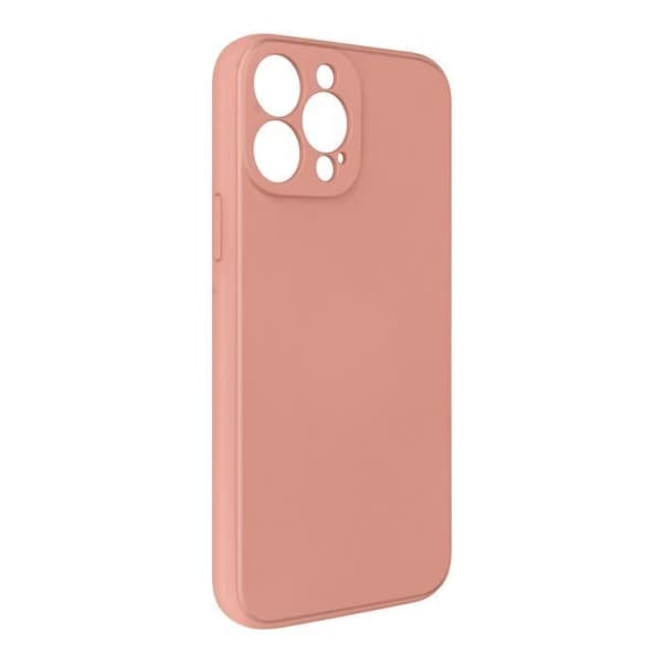 Coque iPhone 13 Pro Max - AVIZAR - Rose - Semi-Hårdt Silikone - Soft Touch Finish - Stødbeskyttelse Rosa