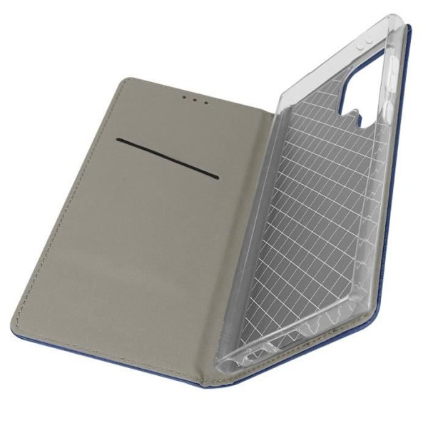 Fodral till Samsung Galaxy S24 Ultra - AVIZAR - Smart Collection - Korthållare - Blå Blå