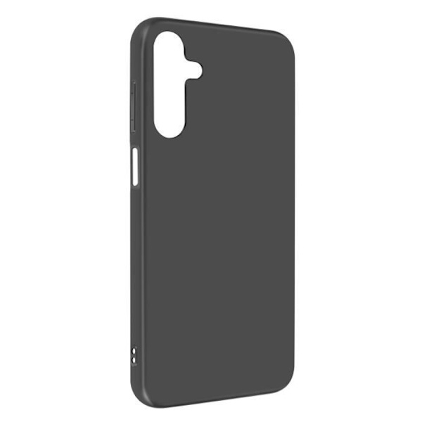 Fodral till Samsung Galaxy A15 5G - AVIZAR - Silikon Matt Soft Touch Svart - Halvstyvt - Slät - Vanligt Svart