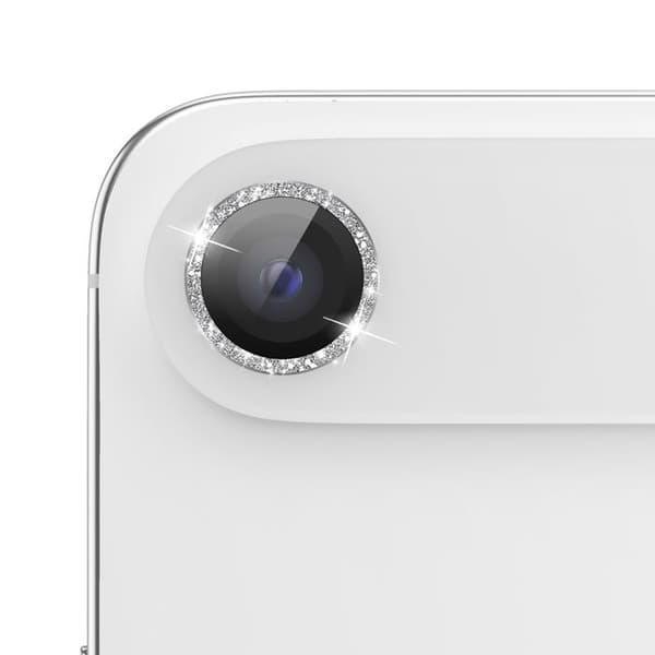 Beskyttelseskamera til iPhone Air i hærdet glas, ridsefrit, Zanaé Sølv Grå
