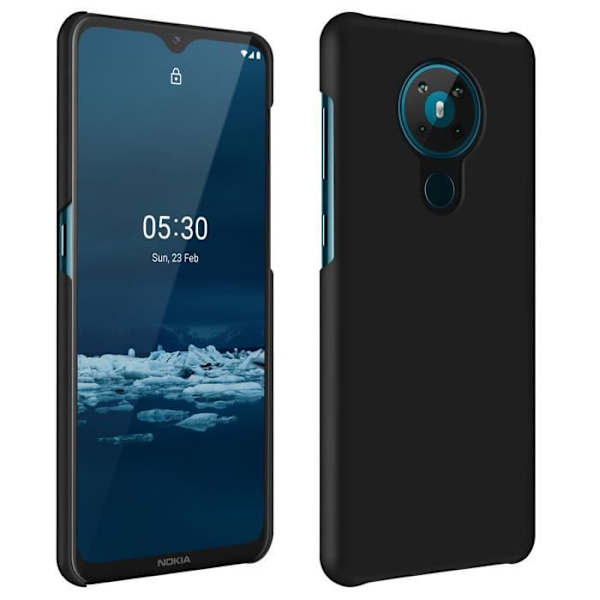 Coque - AVIZAR - Nokia 5.3 - Hårdt beskyttelse - Stødabsorberende - Anti-fingeraftryk Svart
