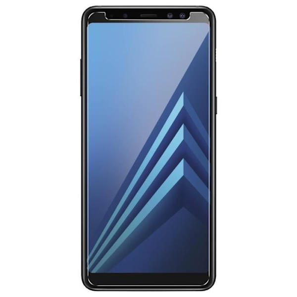 Galaxy A8 filmskärmsskydd i härdat glas 9H Anti-explosion Transparent