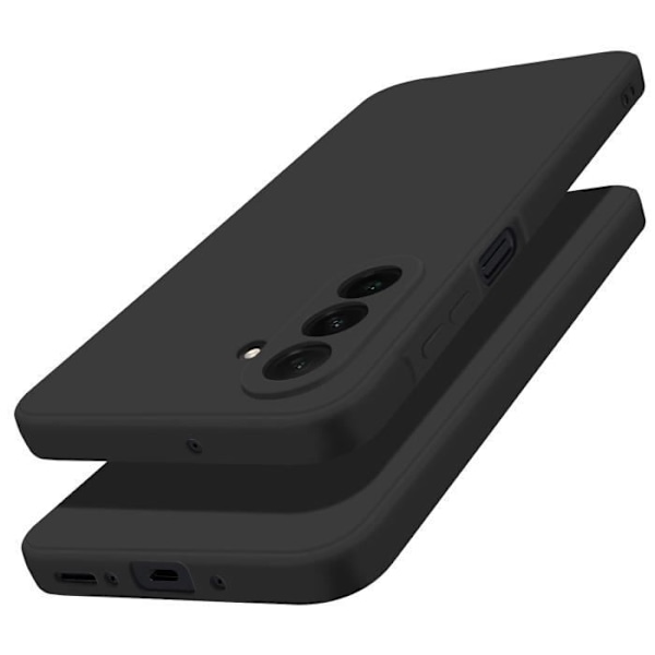 Cover til Samsung Galaxy A26 Silikone Blød Mat Sort Svart