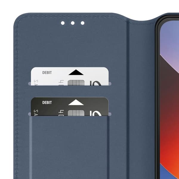 Fodral för Xiaomi Redmi A7 Pro Plånbok med Videostöd Blå Blå