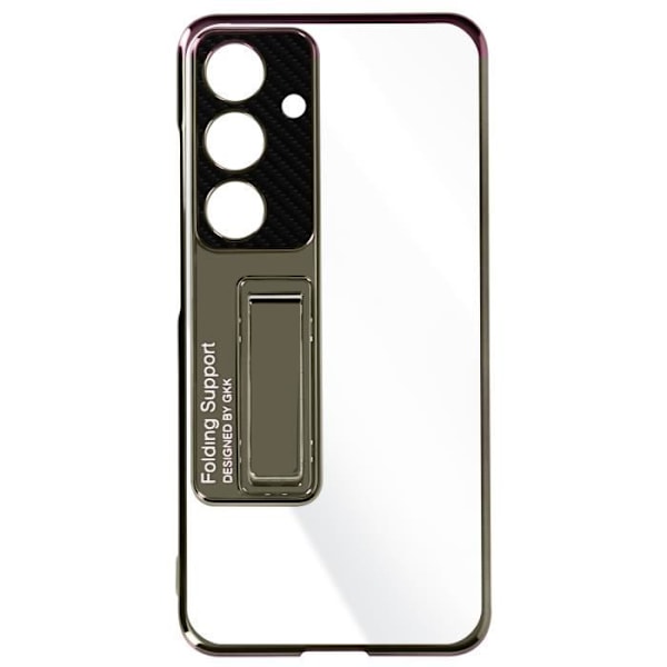 Fodral till Samsung S24 - AVIZAR - Hard Back Soft Contour - Grön - Kolfibereffekt Grön