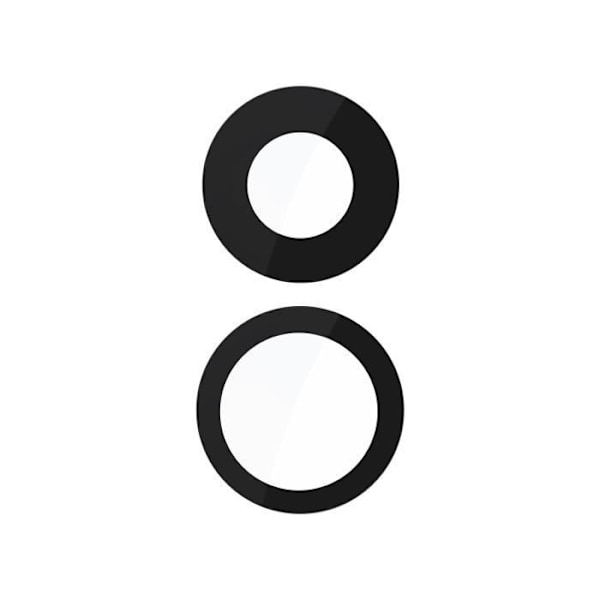 Bagkameraobjektiv til iPhone 11 Sort Svart