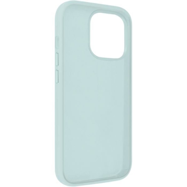 Fodral till iPhone 15 Pro Halvstyv inredning Microfiber Moxie Pale Blue Blå