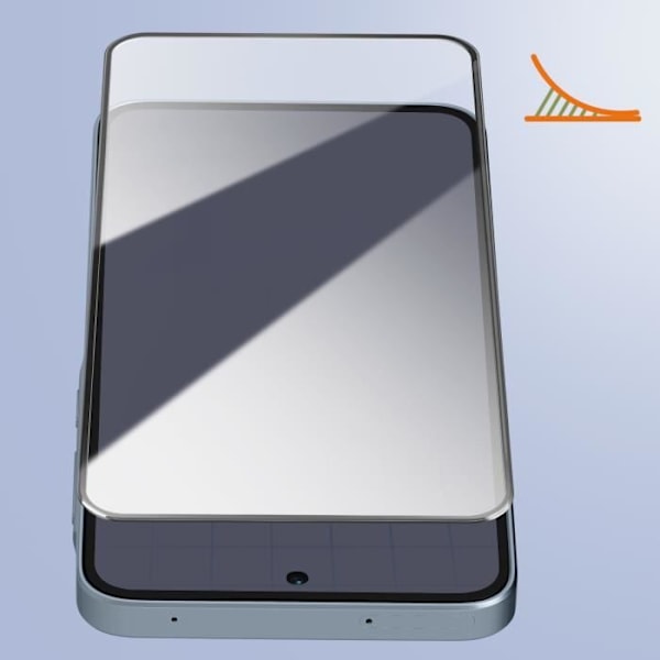 Hærdet glas til Samsung Galaxy A36 og A56 Hårdhed 9H Full Glue 5D Transparent Transparent