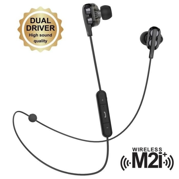 M2i+ Wireless Premium Double Speaker Kit Svart ..