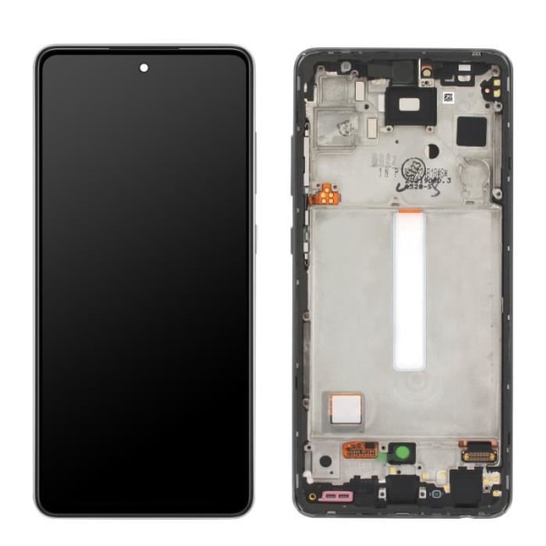 LCD-skärm - Samsung - Galaxy A52s - Original - Svart - 5,5 tum svart
