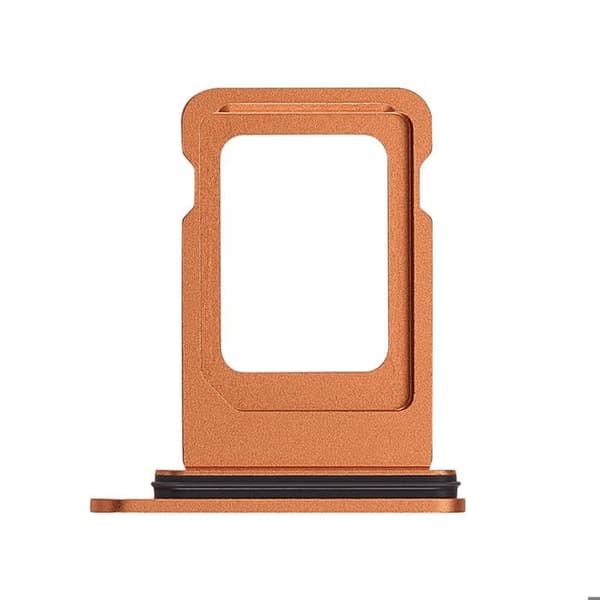 Erstatningsskuffe til Nano SIM til iPhone 17 Pro Orange Apelsin