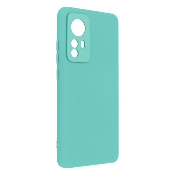 Kotelo - AVIZAR - Xiaomi 12T ja 12T Pro - Puolijäykkä - Ohut - Pehmeä turkoosi turkos