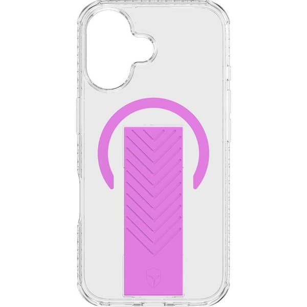 Smartphone case - FORCE CASE - iPhone 16 - MagSafe - Rosa - Ultra-Förstärkt 3m Ros