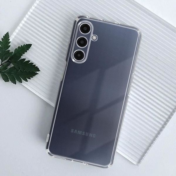 Fodral för Samsung Galaxy A25 5G Mjukt och tunt silikon Transparent Transparent