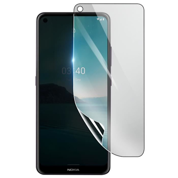 Näytönsuoja - 3MK - Nokia 3.4 - Iskunkestävä Hydrogeeli - Läpinäkyvä - Naarmuuntumaton Transparent