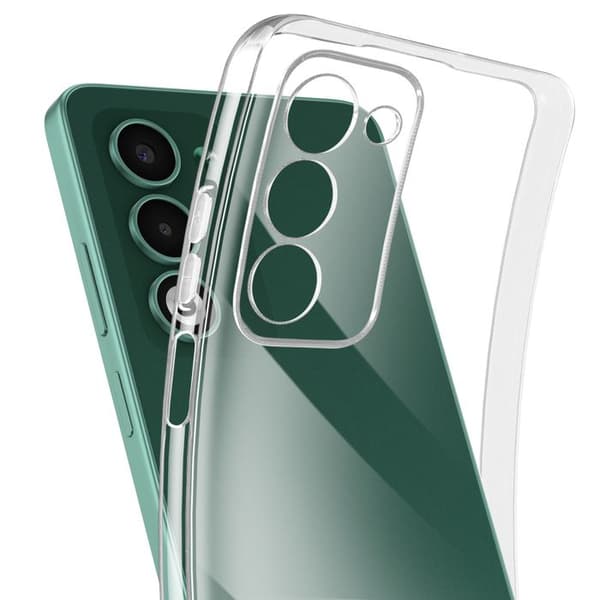 Hölster - AVIZAR - Oppo A5 - Silikon TPU - Stöttålig - Transparent Vit