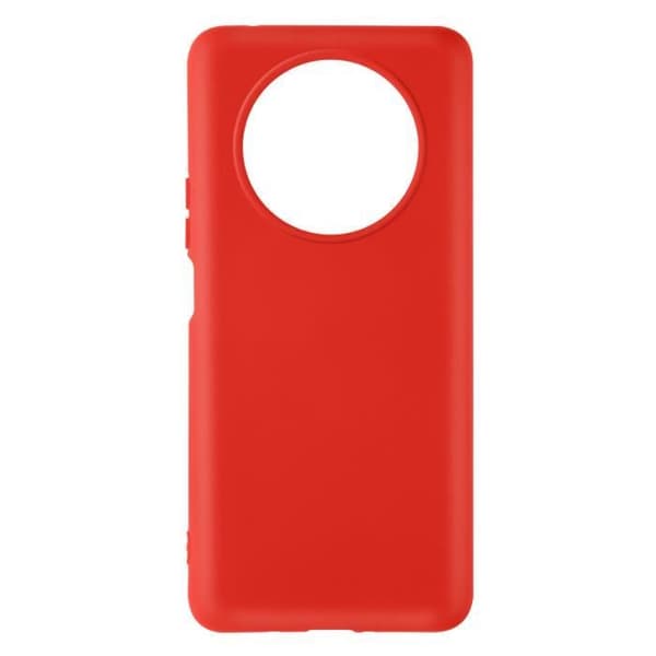 Coque - Honor - Magic 4 Lite - Semi-rigid silicone - Rød - Effektiv beskyttelse Röd