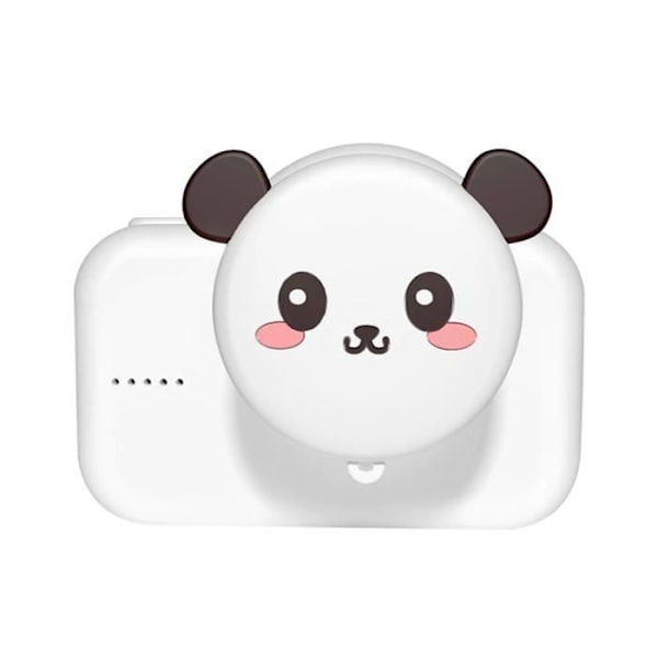 Digikamera - TECHKIDS - Hullut eläimet Noha the panda - Kevyt - USB-ladattava - Mixed Vit