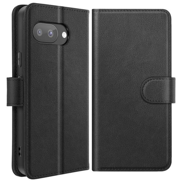 Smartphonefodral - Google - Pixel 9a - Svart - Plånbok - Videostöd Svart
