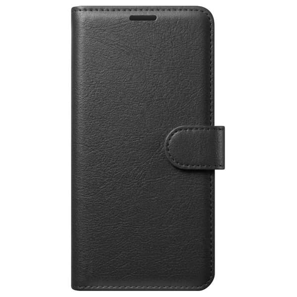 Folio-etui til Galaxy S26 Plus med støttefunktion og magnetisk flap Zanaé Sort Svart