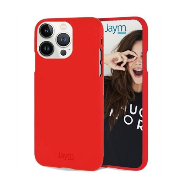 Fodral till Apple iPhone 14 Plus Premium Soft Feeling Jaym Red Röd