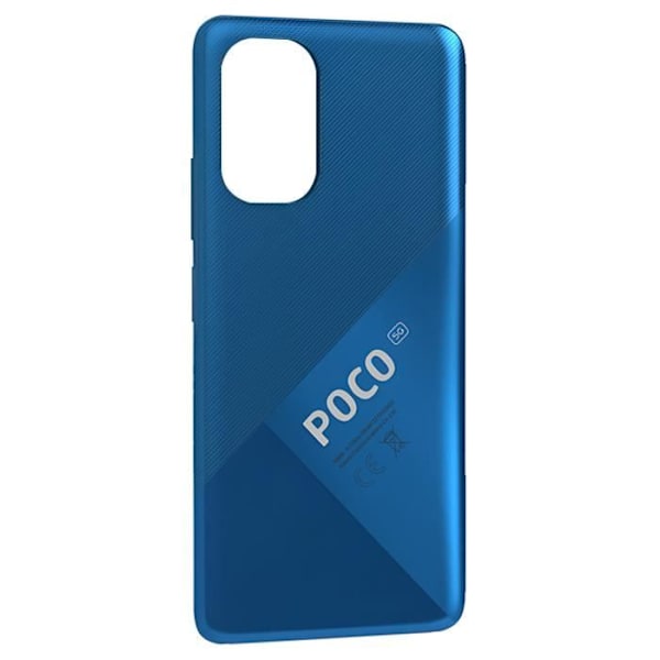 Takalasin Xiaomi Poco F3 - XIAOMI - Sininen - Alkuperäinen virallinen osa - Service Pack Blå