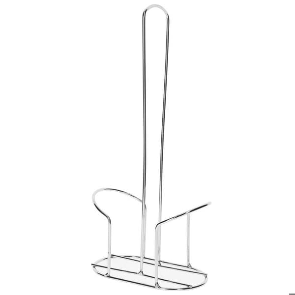 Rustfrit Stål Flasker - CHEFFINGER - 2x320ml - Glas og Børstet Rustfrit Stål - Metalholder - Drypfri Grå