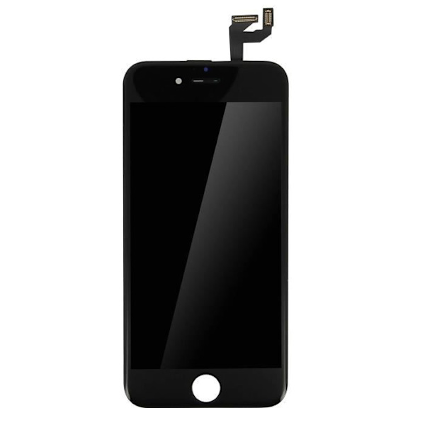 iPhone 6S LCD-skärm Touch Glass - Komplett svart skärmblock - AVIZAR Svart