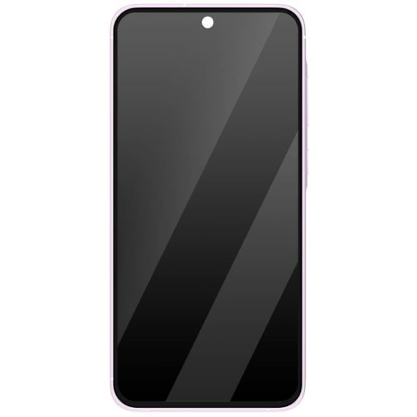 Skærm til Samsung Galaxy A55 LCD + Touchglas + Original Samsung Chassis Lyslilla Lila