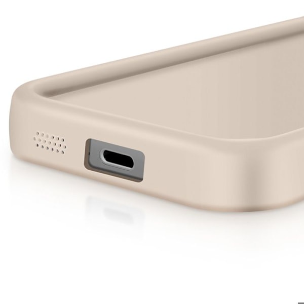 Cover til Samsung Galaxy S24 FE Soft Touch Hævede Kanter Beige Beige