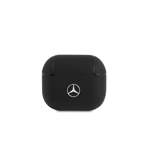 Fodral till Airpods 3 i Mercedes Benz Anti-Shock Läder Svart Svart