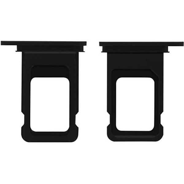SIM-kortskuffe - Apple - iPhone 11 - 1 slot - Nano Sim - Sort svart