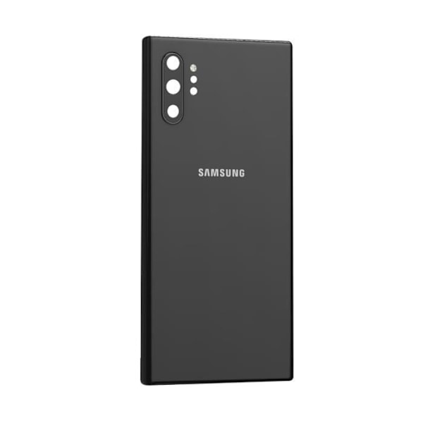 Udskiftningsglas bagpå - AVIZAR - Samsung Galaxy Note 10 Plus - Sort Svart