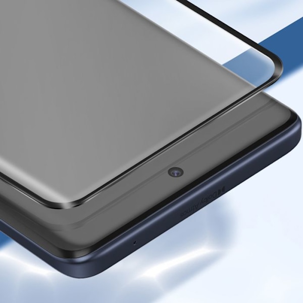 Härdat glas för Motorola Edge 60 Fusion repfritt böjt svart Svart
