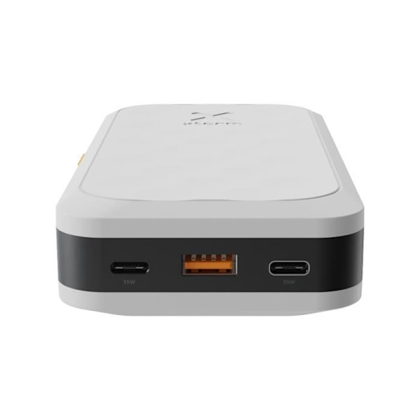 Externbatteri - XTORM - Fuel Series 5 - 20000mAh - 2x USB-C - LED-skärm - Kompakt Vit