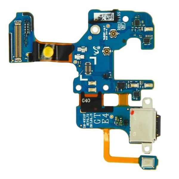Latauskaapeli - AVIZAR - Samsung Galaxy Note 8 - USB Type C - Musta - 10 g Svart