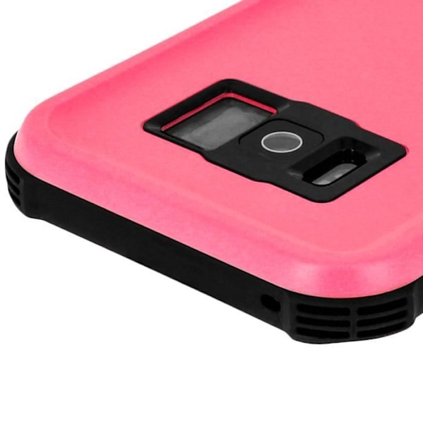 Skyddsskal - AVIZAR - Galaxy S8 - Vattentät IP68 - Stöttålig - Taktile silikon Rosa